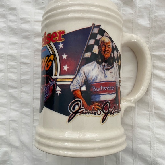 Vintage 1992 Budweiser Racing Series Stein. Bill Elliot x Junior Johnson - Picture 5 of 5